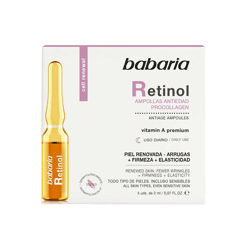 Ampollas Retinol 5 unid. - 2 ml