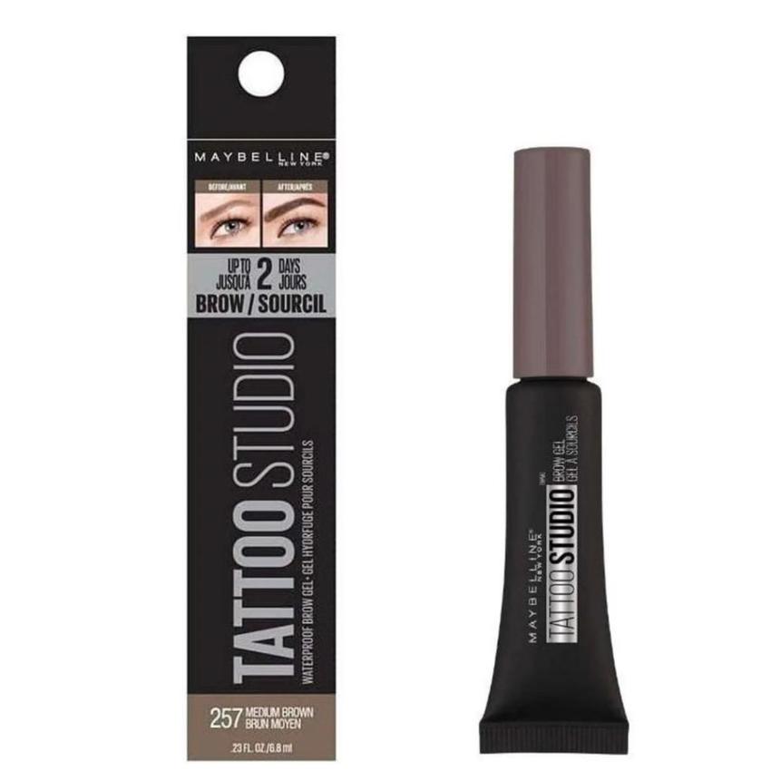 tatto studio brow gel medium n257