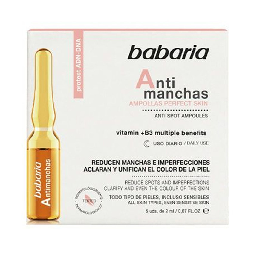 Ampollas Antimanchas Vitamina +B3 5 unid. - 2 ml