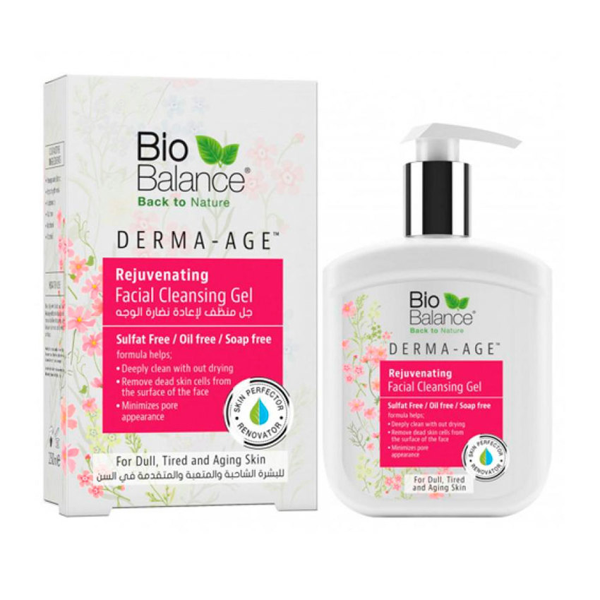 Gel de limpieza DERMA - AGE 250 ml - Biobalance