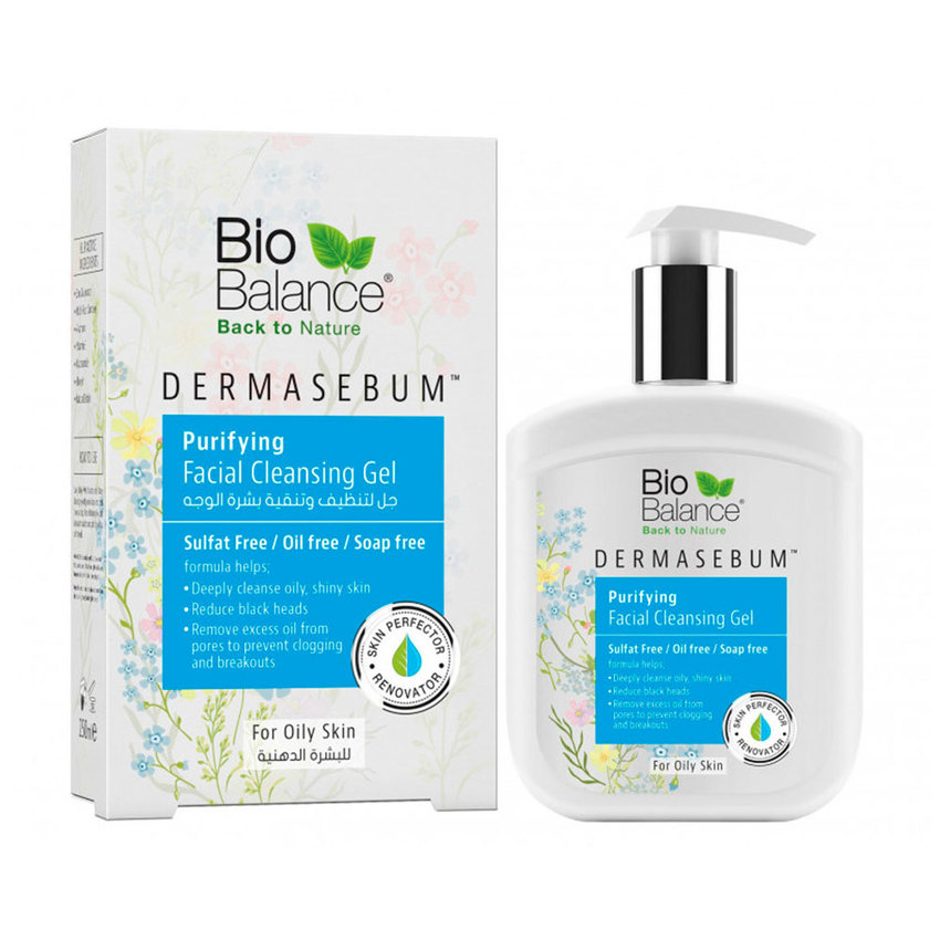 Gel de limpieza DERMASEBUM 250 ml - Biobalance