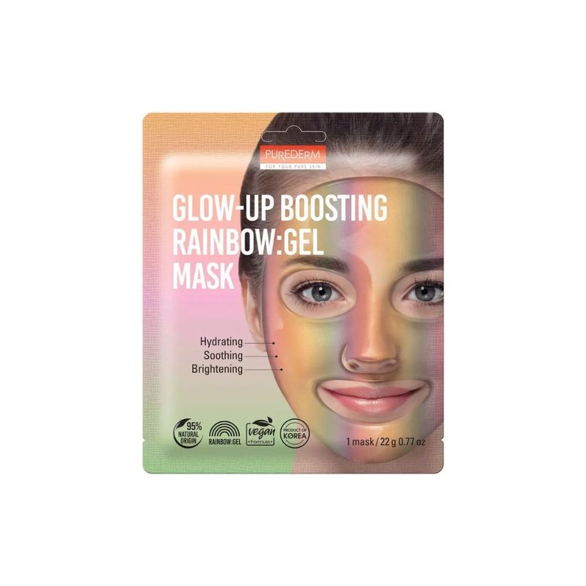 Glow-Up Boosting Rainbow Mask